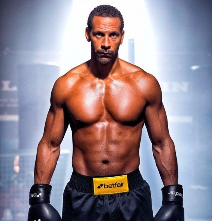 Rio Ferdinand boxing