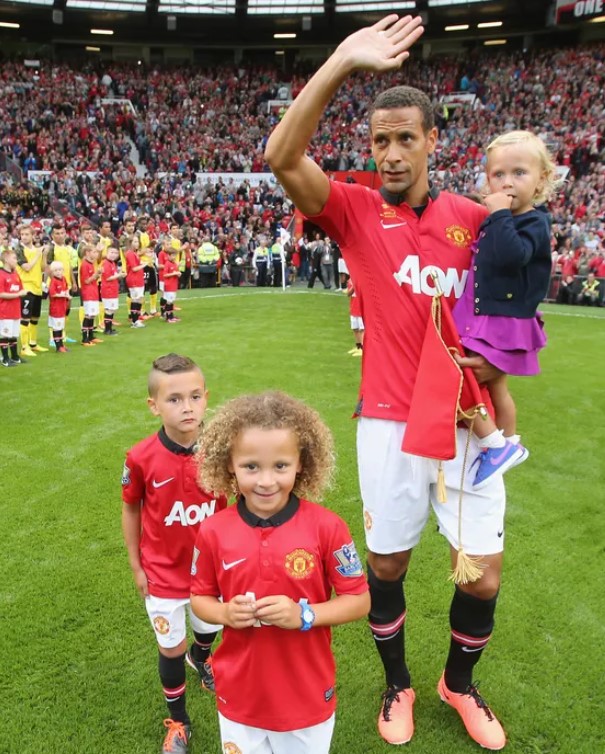 Rio Ferdinand kids