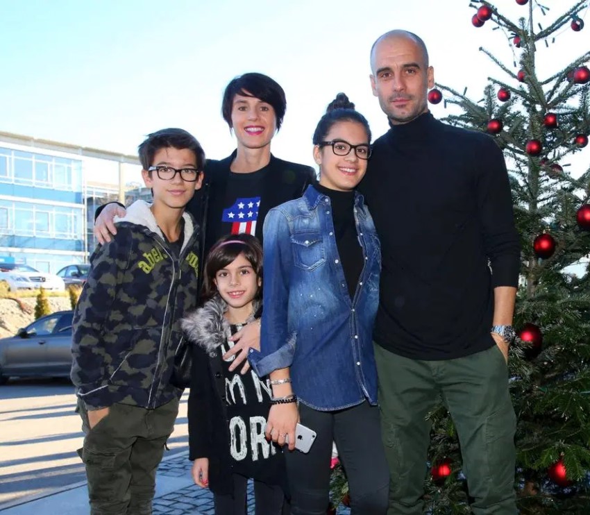 Pep Guardiola family