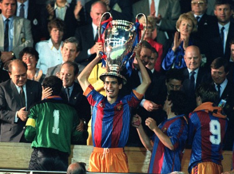 Pep Guardiola European Cup 1992